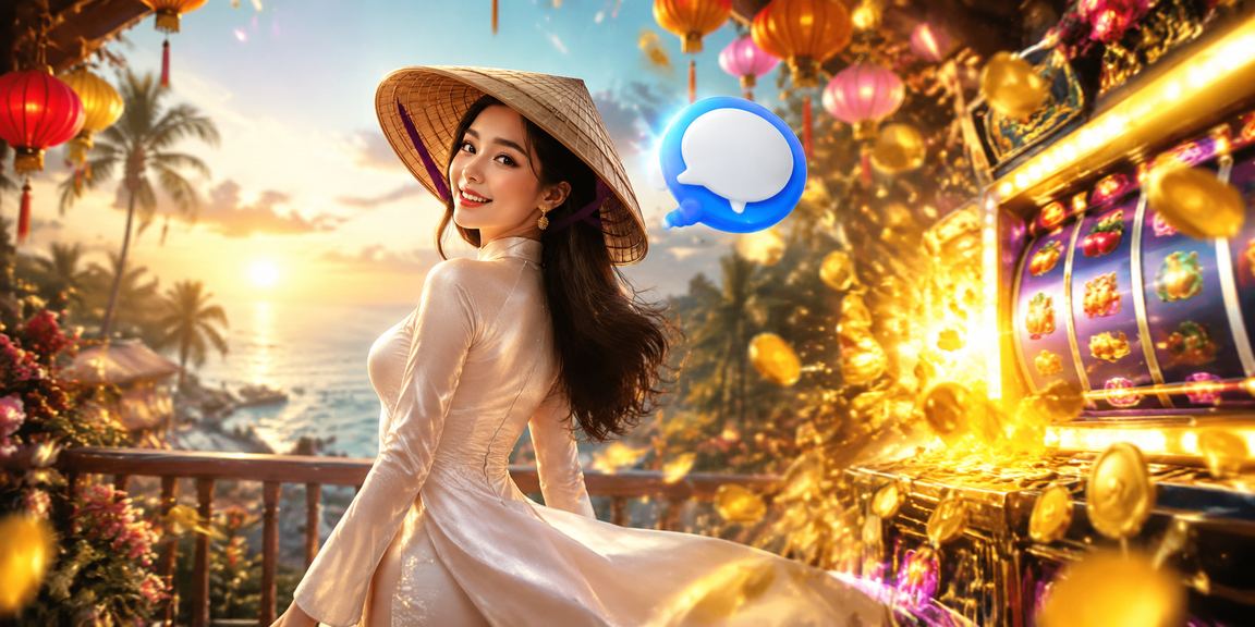 Người chơi thưởng thức slot game tại không gian truyền thống Buôn Ma Thuột